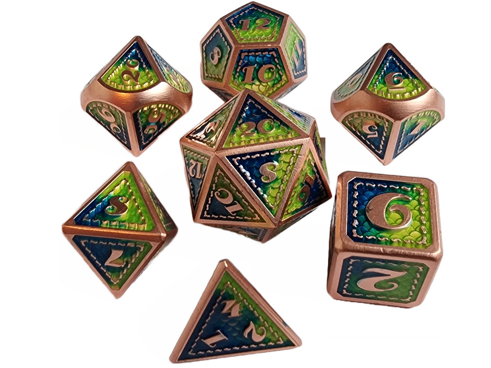 Scaled Blue/Green/Copper