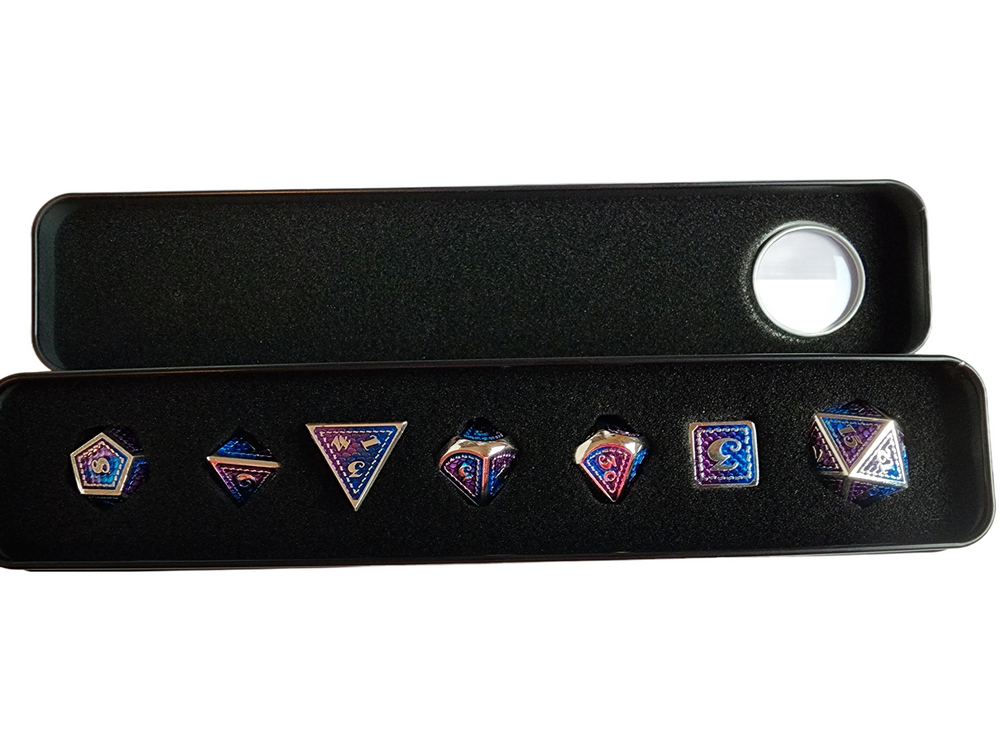 Scaled Purple/Blue/Silver