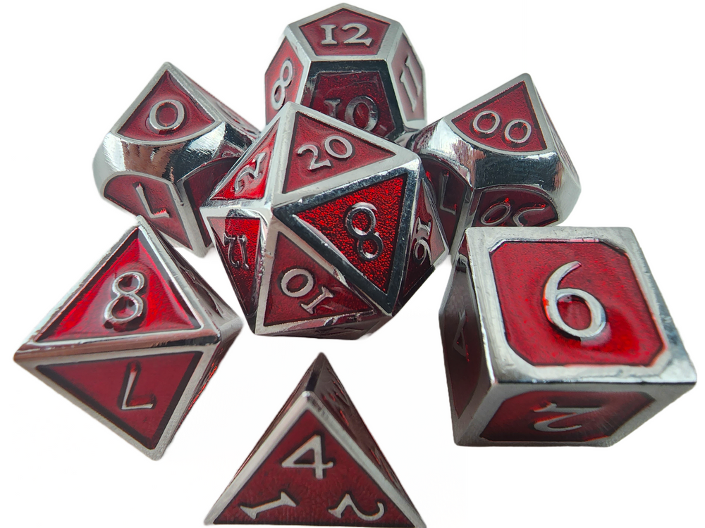 Metal Red/Silver