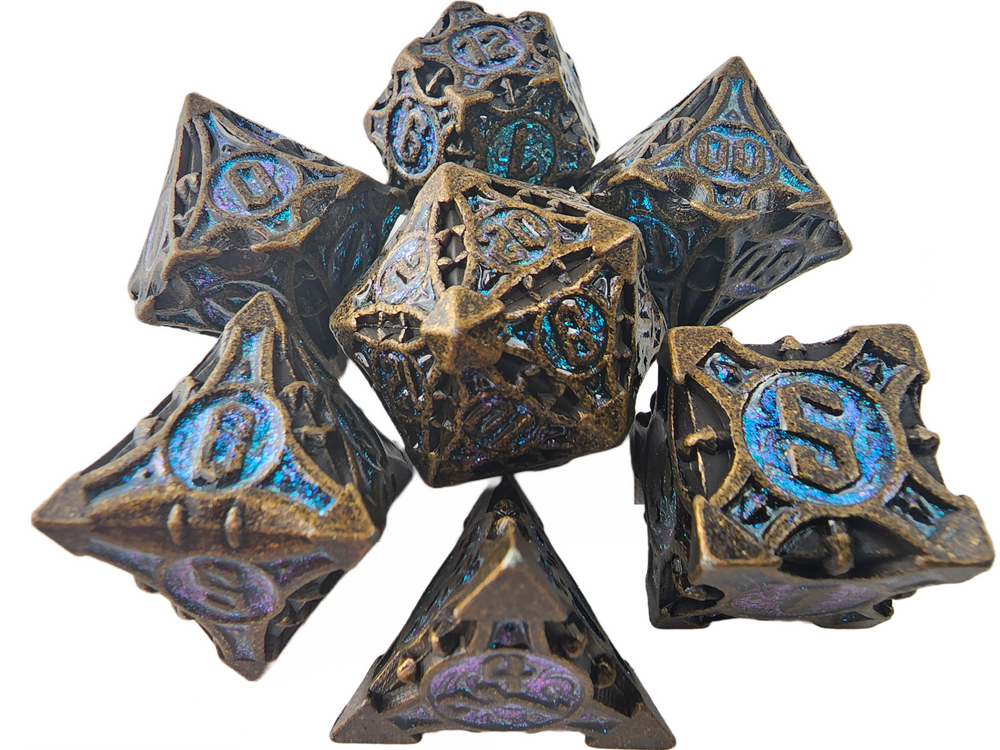 Ornate Blue/Ancient Iron