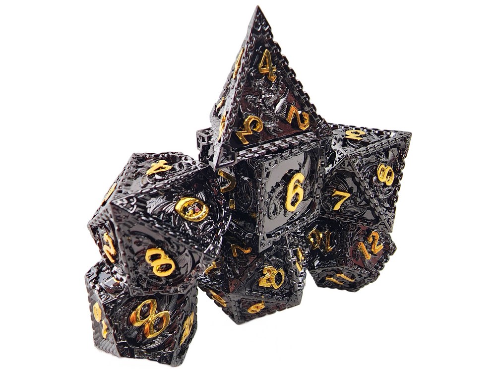 Caged Dragon Gold/Black