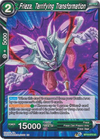 Frieza, Terrifying Transformation (BT10-073) [Rise of the Unison Warrior 2nd Edition]