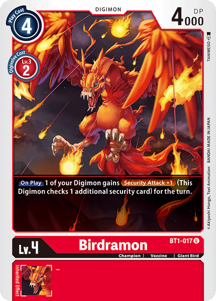 Birdramon [BT1-017] [Release Special Booster Ver.1.0]